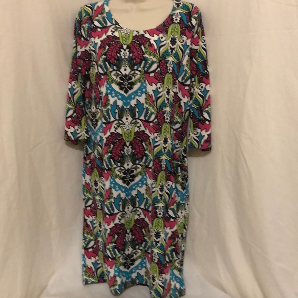 Tracy Negoshian Dress EBONY color SERENITY TN735
